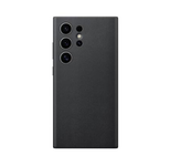 Samsung Hochuen Vegan Leather Case für das Galaxy S24 Ultra (Black)