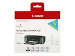 Canon Original PGI-72 Druckerpatronen 5er-Multipack - PBK/GY/PM/PC/CO