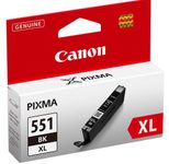 Canon Original CLI-551BK XL Druckerpatrone - schwarz 950 Seiten