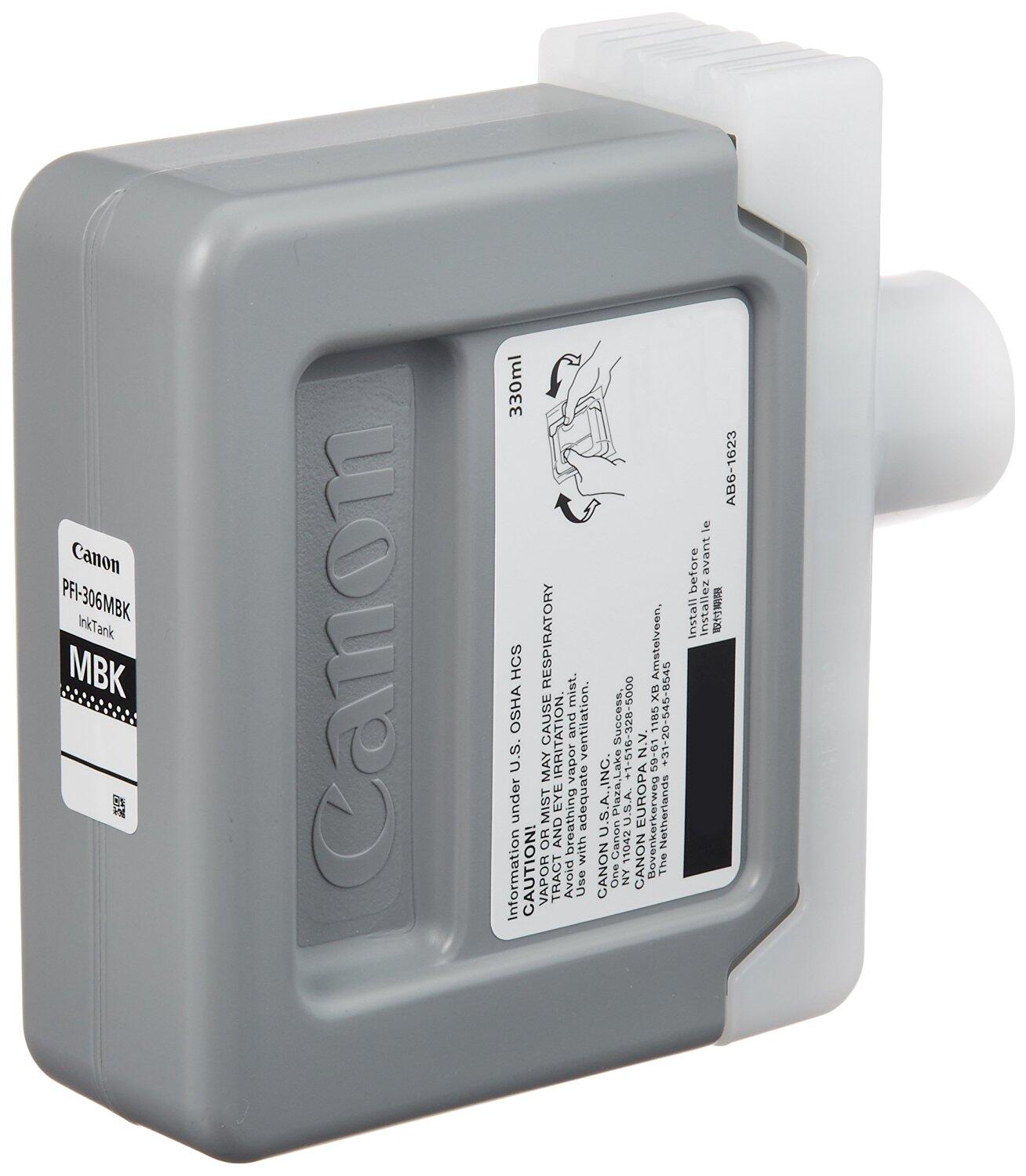 Canon Original PFI-306MBK Druckerpatrone - schwarz matt 330ml