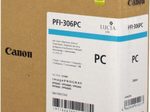 Canon Original PFI-306PC Druckerpatrone - cyan hell 330ml
