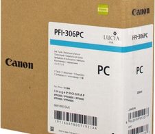 Canon Original PFI-306PC Druckerpatrone - cyan hell 330ml