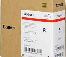 Canon Original PFI-306R Druckerpatrone - rot 330ml
