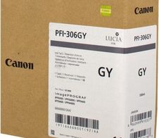 Canon Original PFI-306GY Druckerpatrone - grau 330ml