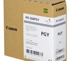 Canon Original PFI-306PGY Druckerpatrone - grau 330ml