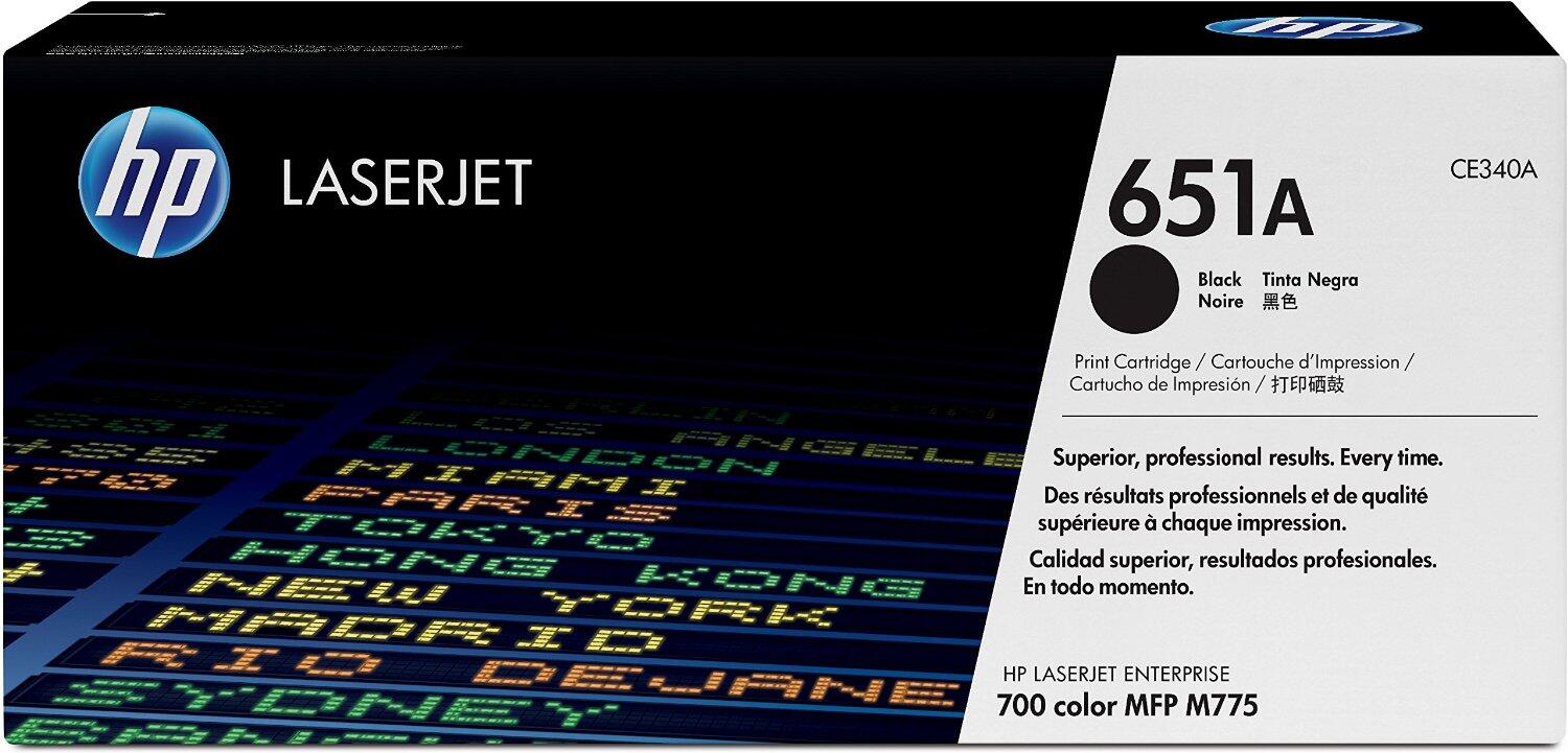 HP Original 651A Toner schwarz 13.500 Seiten (CE340A)