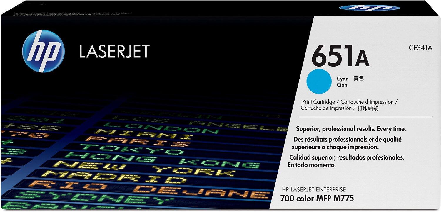 HP Original 651A Toner cyan 16.000 Seiten (CE341A)