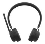 Lenovo On-Ear Headset kabellos schwarz