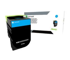 Lexmark Original Toner Standard Variante - CS/CX510 cyan 4000 Seiten (70C0X20)