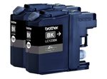 Brother Original LC-123 Druckerpatronen Doppelpack schwarz 2 x 600 Seiten (LC123BKBP2DR)