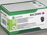 Lexmark Original 802M Toner magenta 1.000 Seiten (80C20M0) für CX310n/dn, CX410e/de/dte, CX510de/dhe/dthe