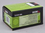 Lexmark Original 802M Toner magenta 1.000 Seiten (80C20M0) für CX310n/dn, CX410e/de/dte, CX510de/dhe/dthe
