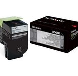 Lexmark Original Toner Standard Variante - CX410 schwarz 4.000 Seiten (80C0H10)