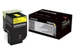Lexmark Original Toner Standard Variante - CX410 gelb 3.000 Seiten (80C0H40)