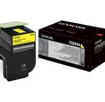 Lexmark Original Toner Standard Variante - CX410 gelb 3.000 Seiten (80C0H40)