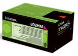 Lexmark Original 802HM Toner magenta 3.000 Seiten (80C2HM0) für CX410e/de/dte, CX510de/dhe/dthe