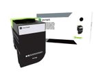 Lexmark Original Toner Standard Variante - CX510 schwarz 8000 Seiten (80C0X10)