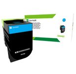 Lexmark Original Toner Standard Variante - CX510 cyan 4000 Seiten (80C0X20)