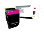 Lexmark Original Toner Standard Variante - CX510 magenta 4000 Seiten (80C0X30)