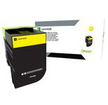 Lexmark Original Toner Standard Variante - CX510 gelb 4000 Seiten (80C0X40)
