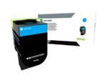 Lexmark Original Toner Standard Variante - CX310 cyan 2000 Seiten (80C0S20)