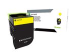 Lexmark Original Toner Standard Variante - CX310 gelb 2000 Seiten (80C0S40)