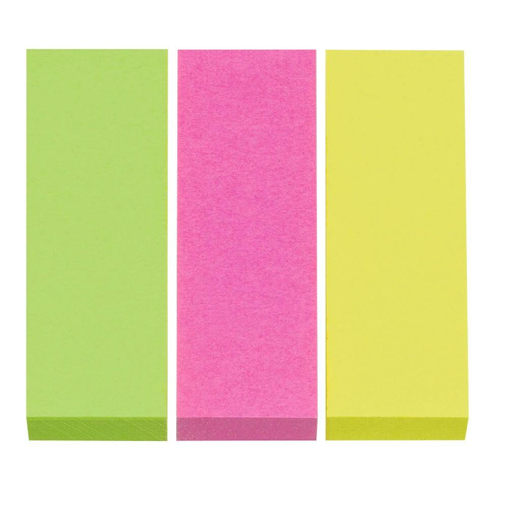 Post-it Notes Markers Haftmarker farbsortiert - 3 x 100 Streifen