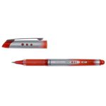 PILOT V-BALL GRIP 07 Tintenroller rot/silber 0,4 mm - Schreibfarbe rot