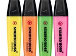 STABILO BOSS ORIGINAL Textmarker - 4er Pack
