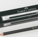 Faber-Castell 1111 Bleistifte HB - 12 Stück schwarz
