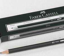 Faber-Castell 1111 Bleistifte HB - 12 Stück schwarz