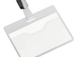 DURABLE Namensschilder mit Clip 9,0 x 6,0 cm - 25 Stück