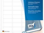 HERMA Etiketten 4346 weiß 45,7 x 21,2 mm - 1.200 Stück