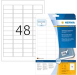 HERMA Etiketten 4346 weiß 45,7 x 21,2 mm - 1.200 Stück