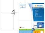 HERMA Etiketten 4676 weiß 105,0 x 148,0 mm - 400 Stück