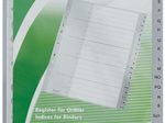 LEITZ A4 Ordnerregister A-Z Plastik - 20-teilig