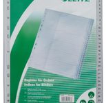 LEITZ Ordnerregister 1281 Vollformat - 1 Satz