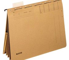 LEITZ Mehrfach-Hängehefter ALPHA naturbraun