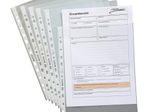 LEITZ Prospekthüllen 4704 DIN A4 transparent genarbt 0,10 mm - 100 Stück