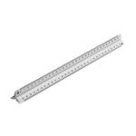 M + R Dreikantlineal 30,0 cm, weiß