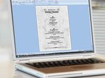 sigel Briefpapier DIN A4 200g/qm Marmor grau - 50 Blatt