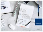 STAEDTLER MARSMICRO Druckbleistift HB 0,5 mm - blau