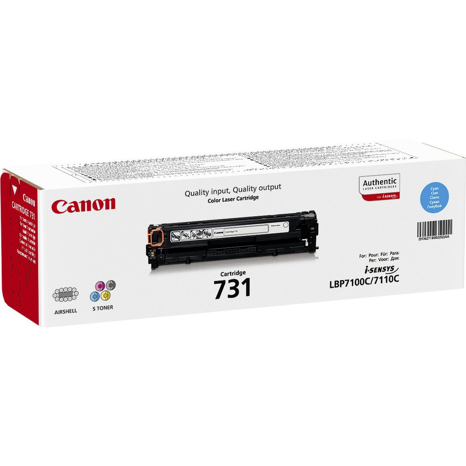 Canon Original Toner 731C cyan 1.500 Seiten (6271B002)