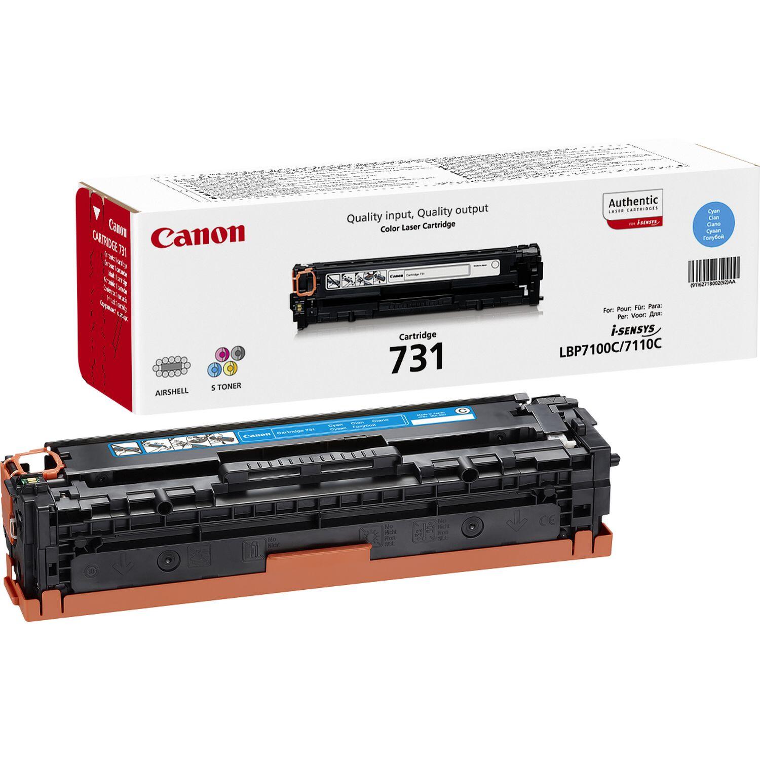 Canon Original Toner 731C cyan 1.500 Seiten (6271B002)