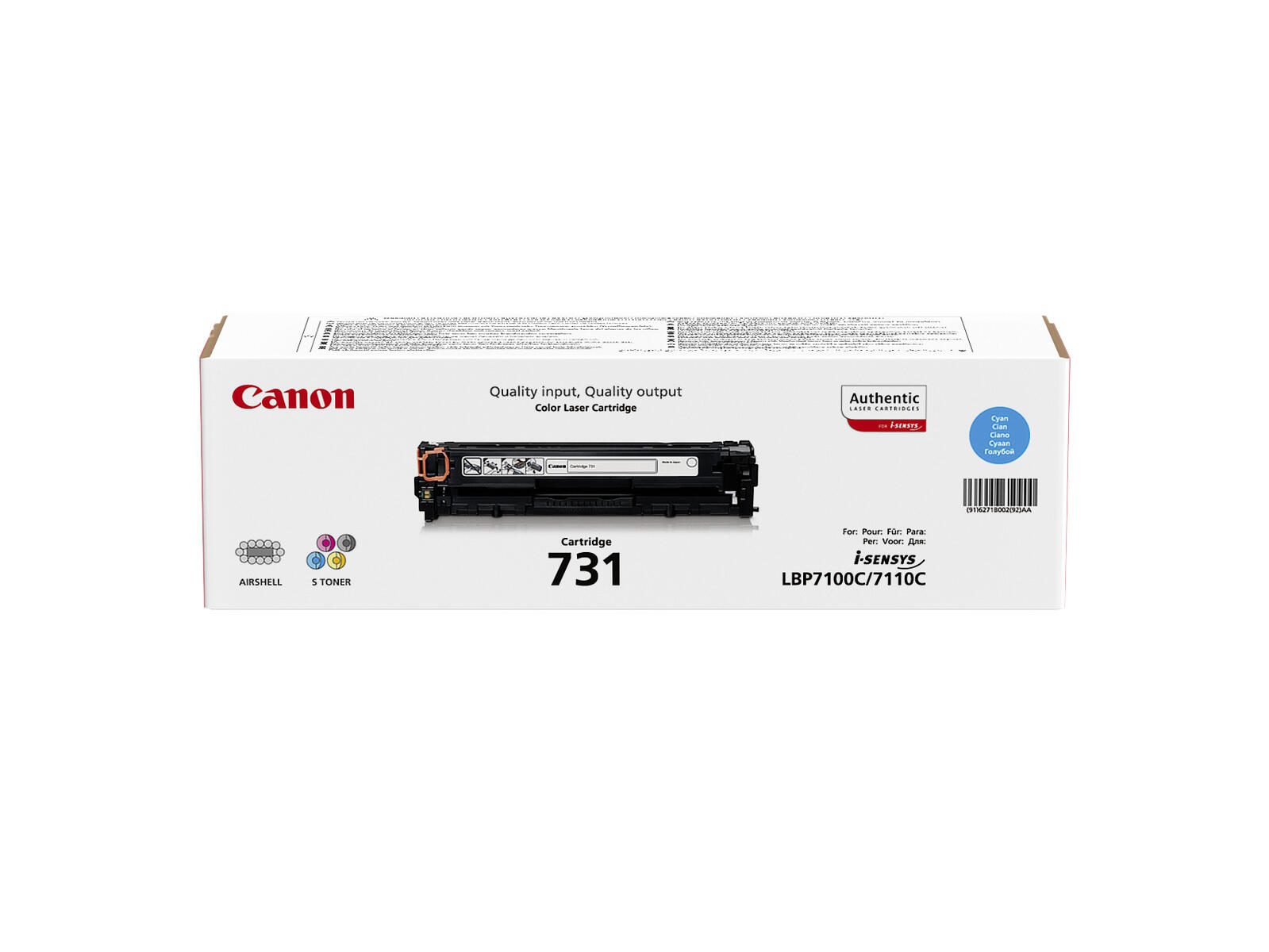 Canon Original Toner 731C cyan 1.500 Seiten (6271B002)