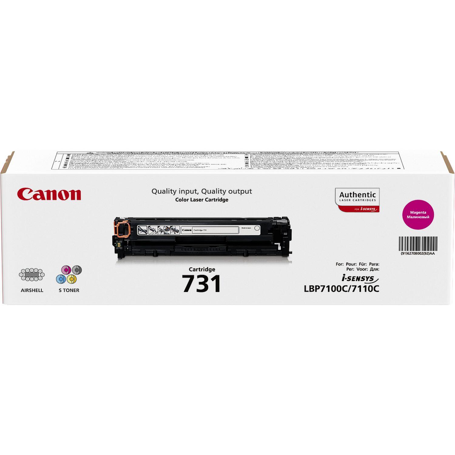 Canon Original Toner 731M magenta 1.500 Seiten (6270B002)