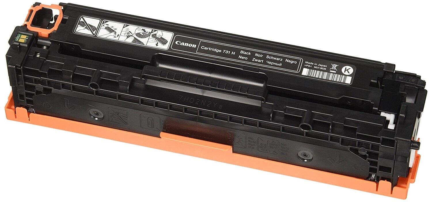 Canon Original Toner 731H-Serie 4er-Set schwarz, cyan, magenta, gelb hohe Kapazität (OP6273B002)