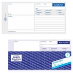AVERY Zweckform Kurzbrief 1/3 DIN A4 Formularbuch 1020 - 100 Blatt