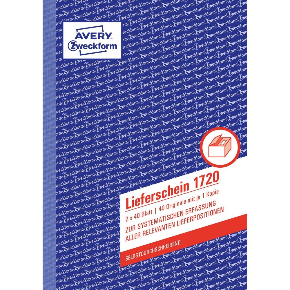 AVERY Zweckform Lieferschein 1720