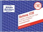 AVERY Zweckform Quittung 1735